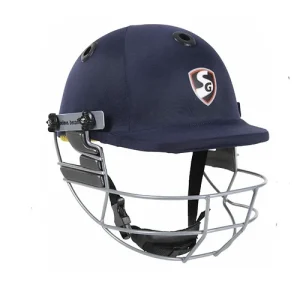 SG Blazetech Junior Cricket Helmet Navy Small