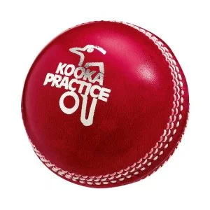 Kookaburra Practice Red Cricket Leather Ball
